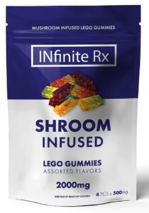 buy INfinite Rx Shroom Infused Block Gummies Edibles (2000mg)