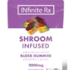 buy INfinite Rx Shroom Infused Albino Penis Envy Edition Block Gummies Edibles (2000mg)